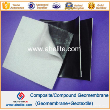 HDPE LDPE LLDPE PVC EVA Geomembranes zusammengesetzte Haustier-pp. Nichtgewebte Geotextilien